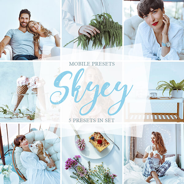 banner mobile presets skyey collection