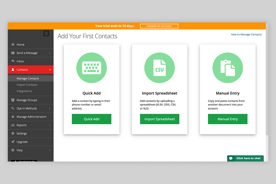 mobile text alerts opt-in methods
