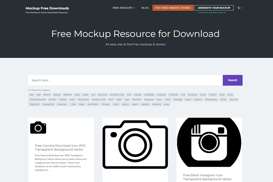 mockup free downloads website