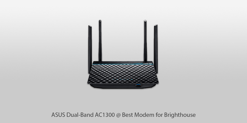 best modem for brighthouse asus ac1300