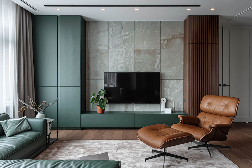 modern style in interior design functionality