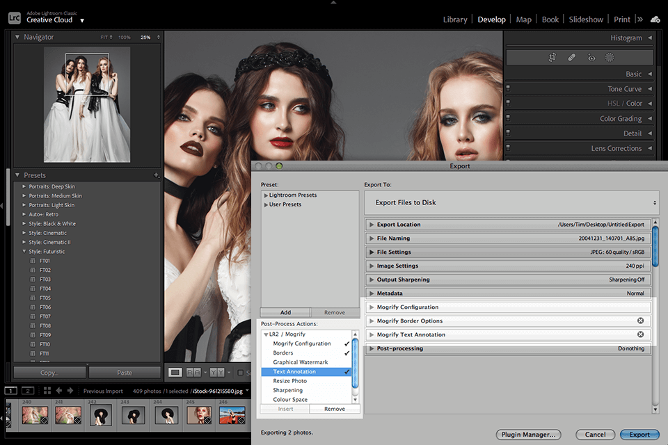 mogrify 2 lightroom plugin