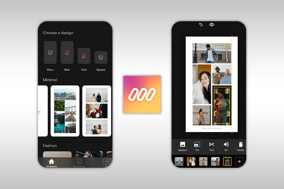 mojo video collage app