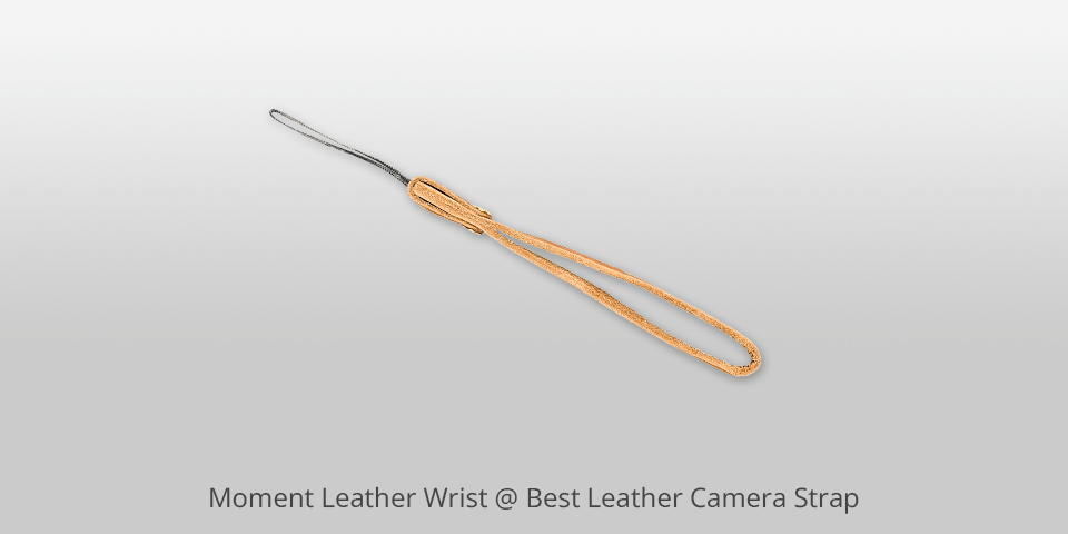 moment leather wrist leather camera strap
