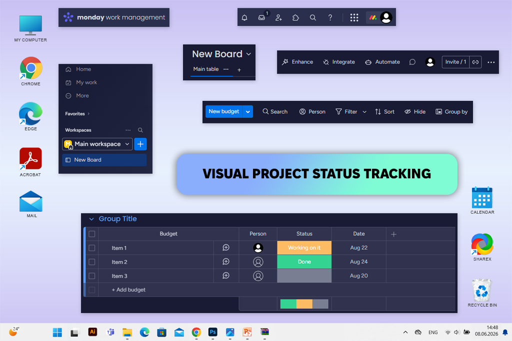 monday com visual project collaboration software