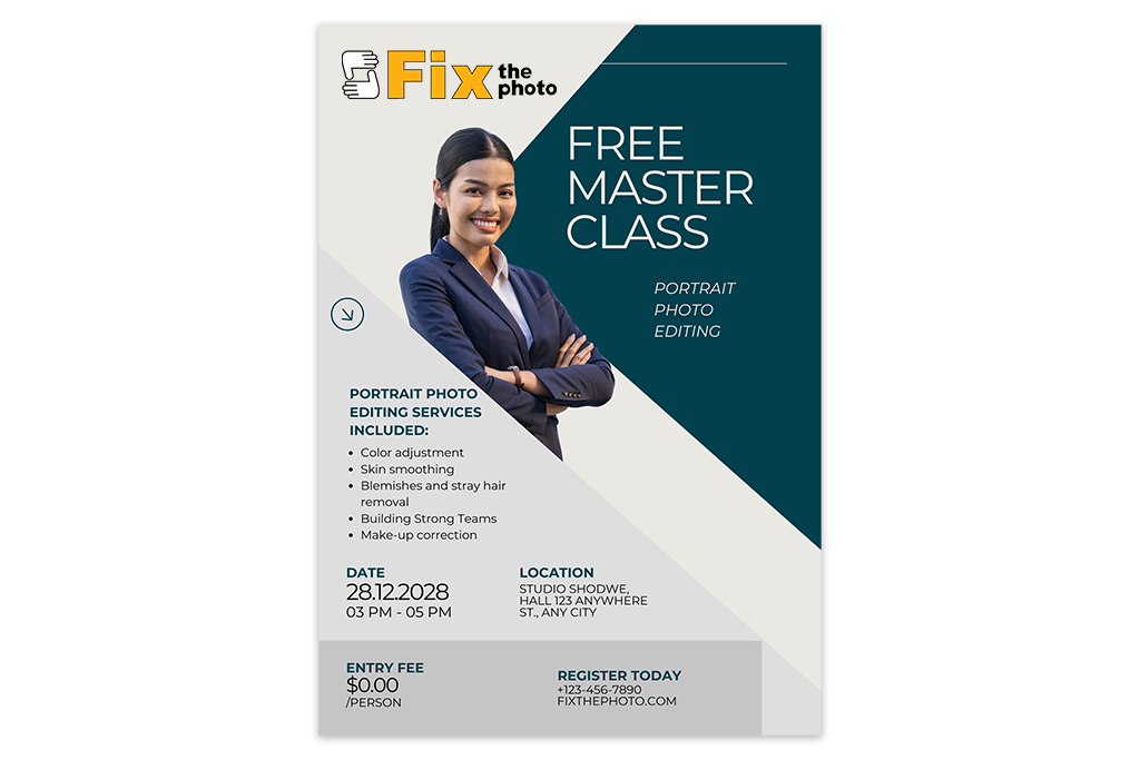 montserrat font for flyer