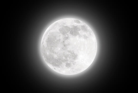 transparent moon