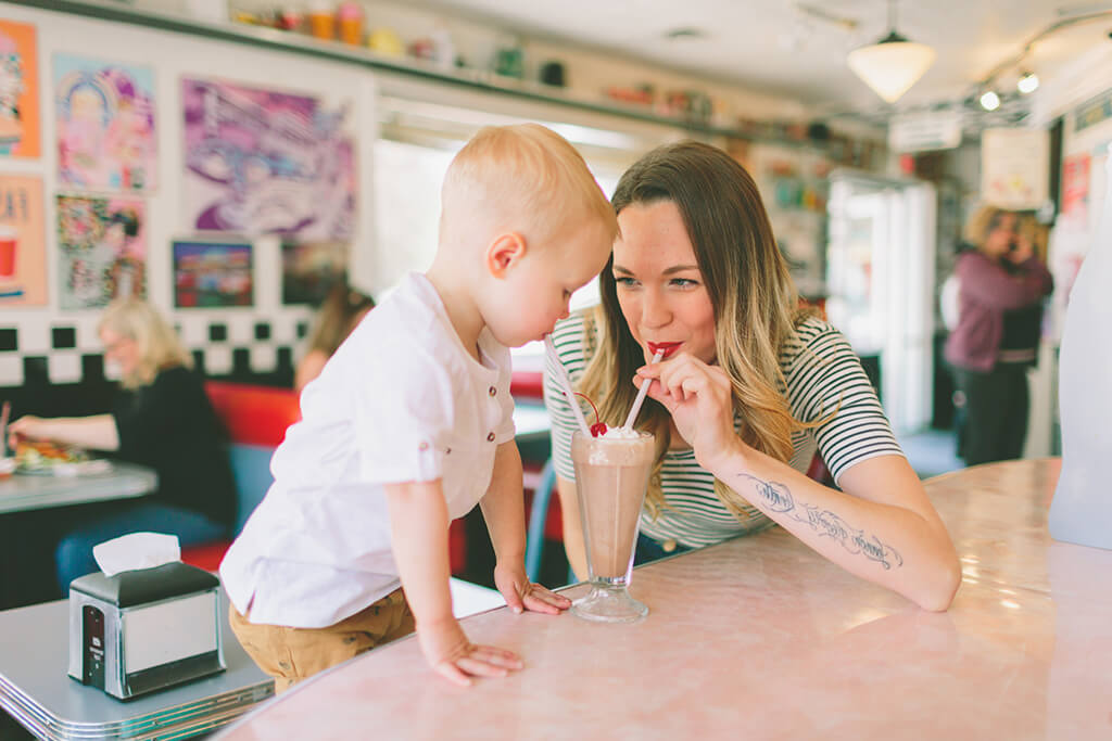 mothers day photo ideas milkshake