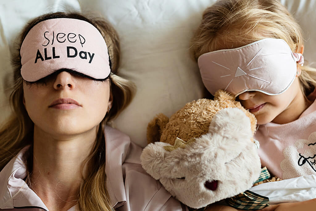mothers day photo ideas sleep masks