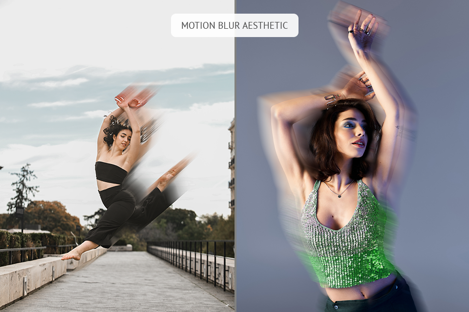 motion blur aesthetic photography editing style