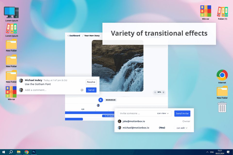 motionbox veed alternative interface