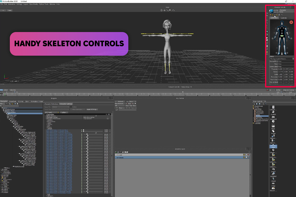 motionbuilder 3d animation software