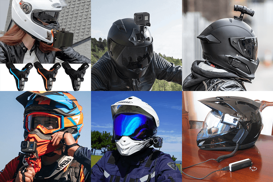 motorcycle helmet camera accessories
