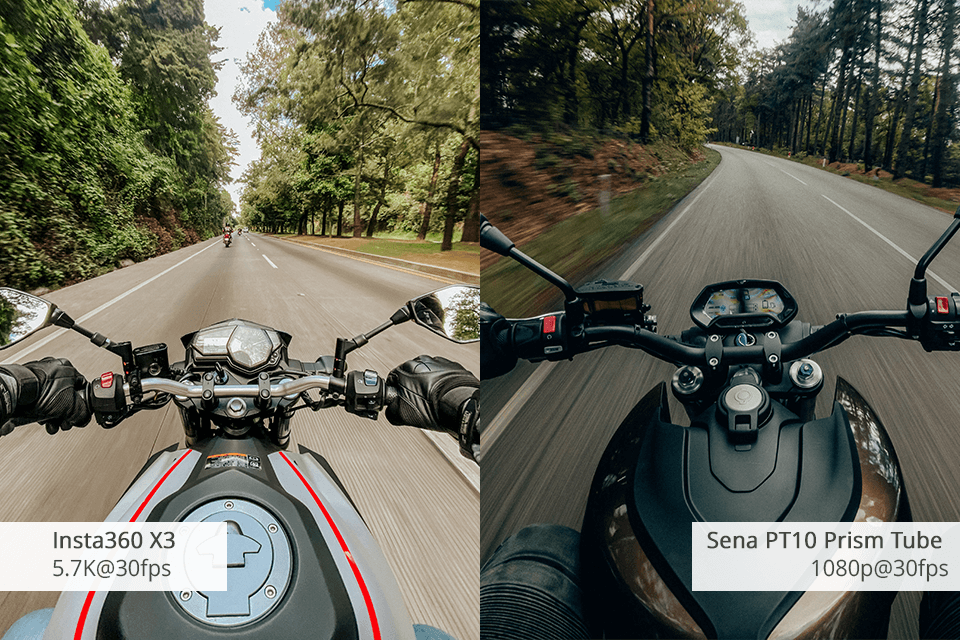 motorcycle helmet camera test
