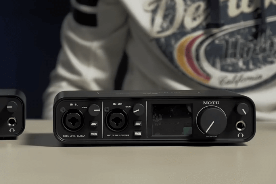 motu m4 4×4 audio interface for logic pro x