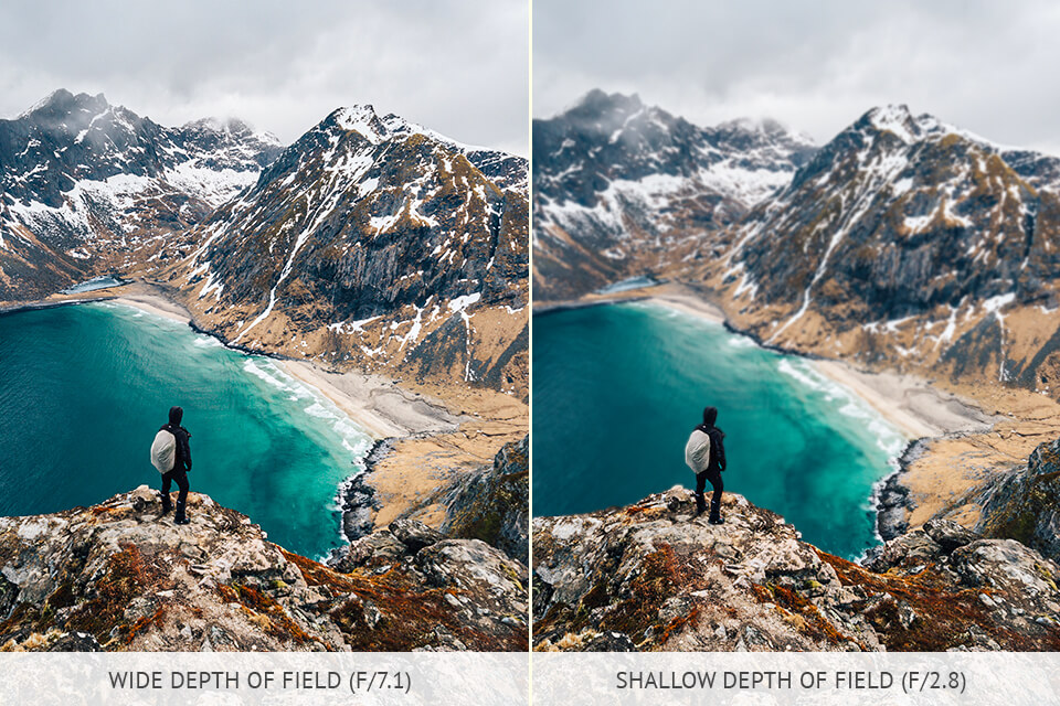mountain photography tips depth of field