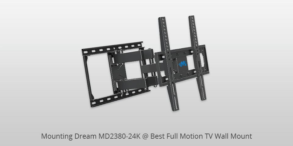 mounting dream md2380-24k full motion tv wall mount