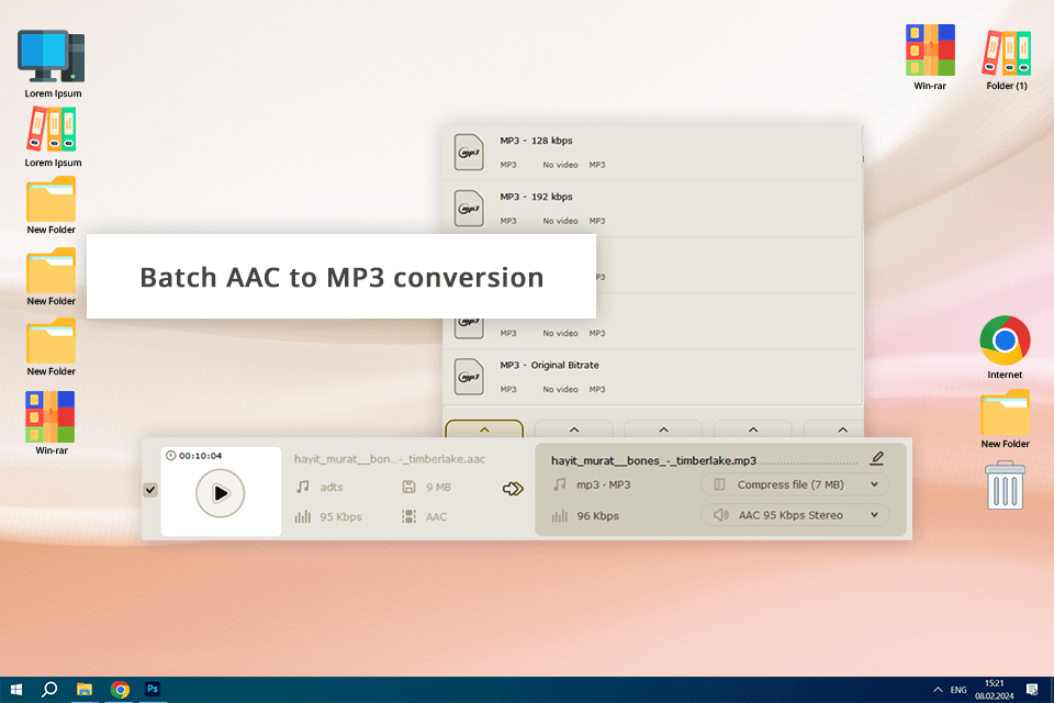 movavi acc to mp3 converter