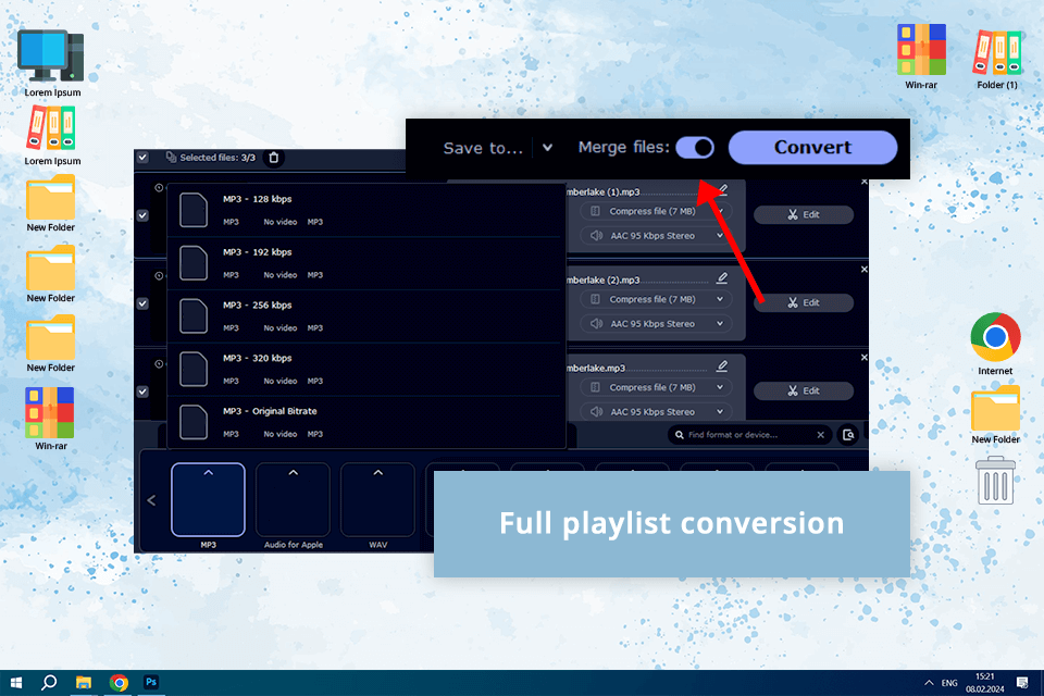 movavi converter caf to mp3 converter