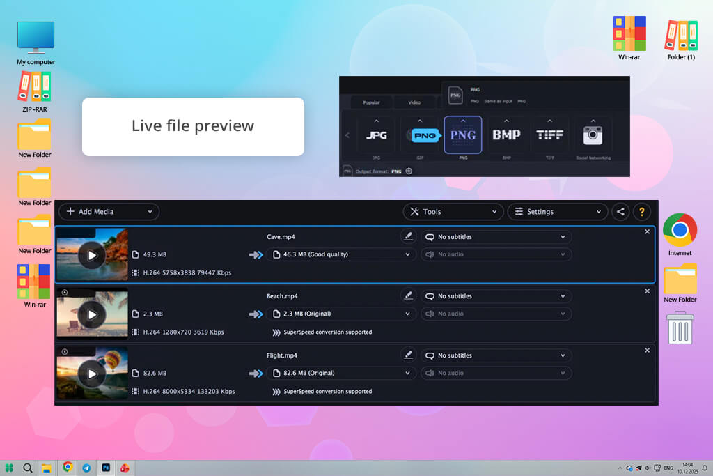 movavi heic to png converter