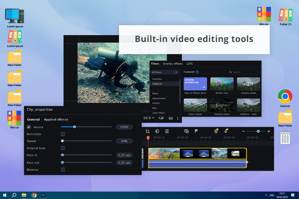 movavi slow motion video player