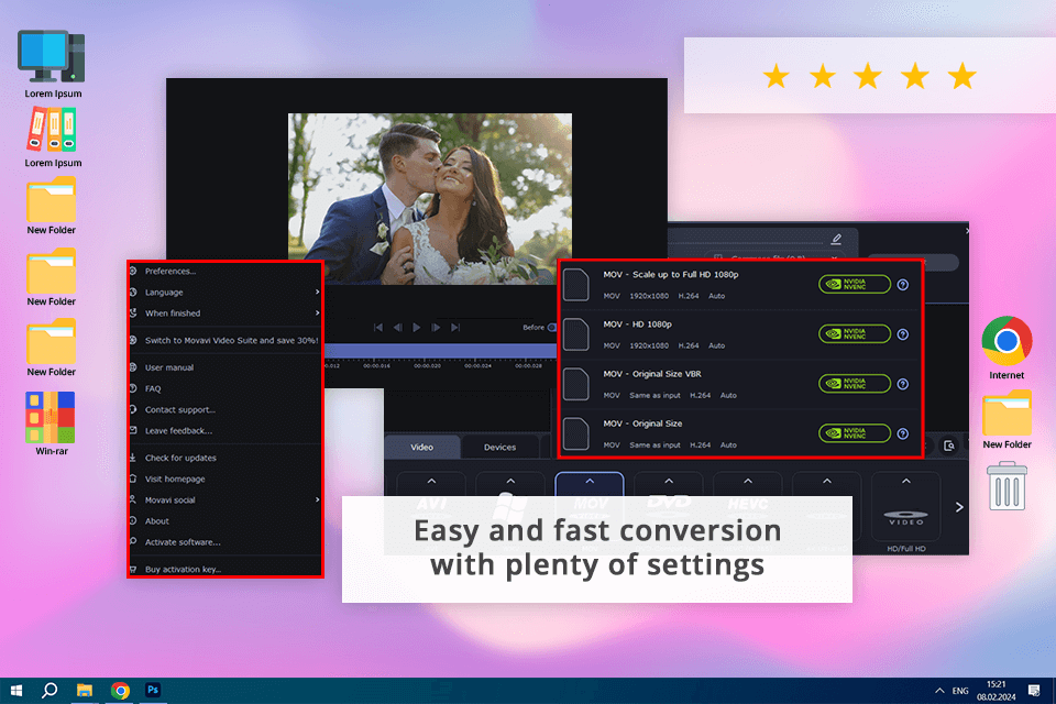 movavi video converter avi to mov converter