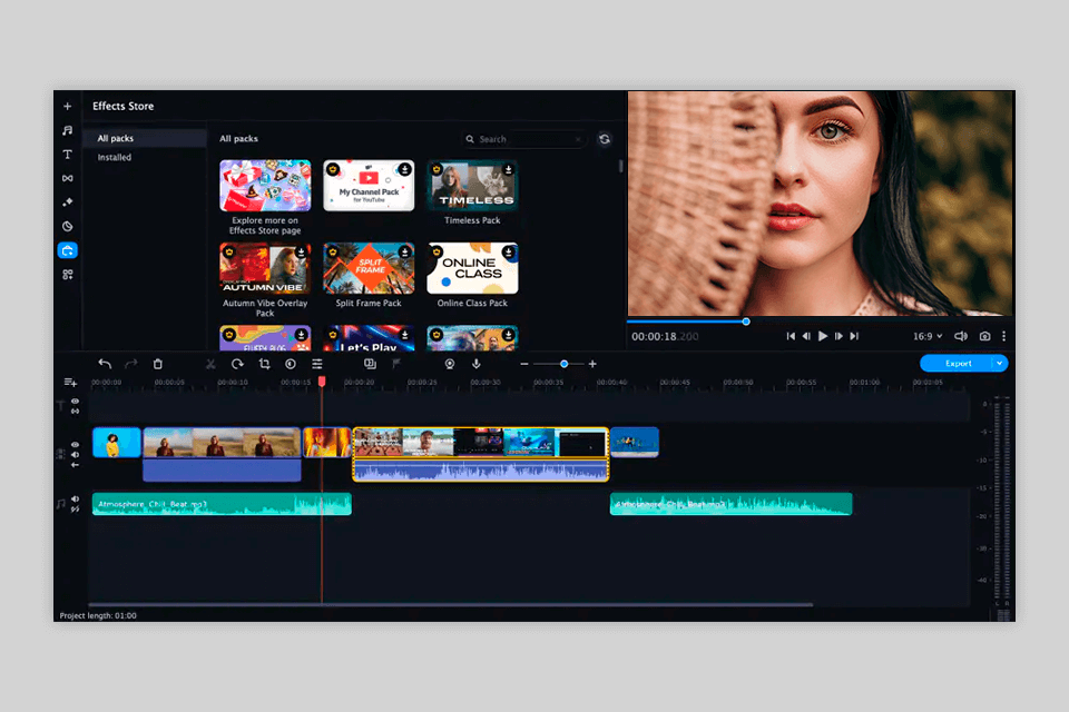 movavi videostudio pro alternative interface