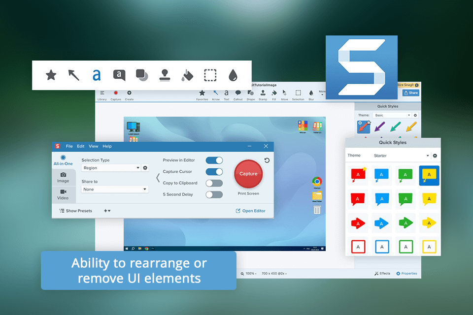 snagit interface
