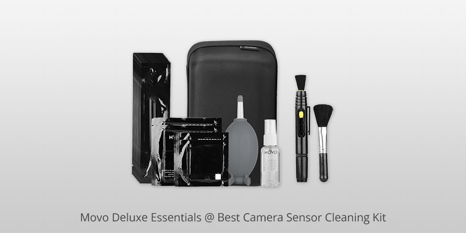 movo deluxe essentials camera sensor cleaning kit