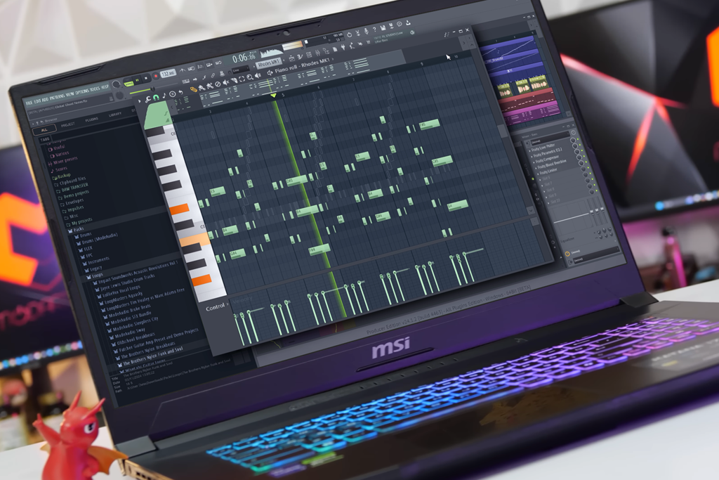 msi katana 17 laptop for fl studio