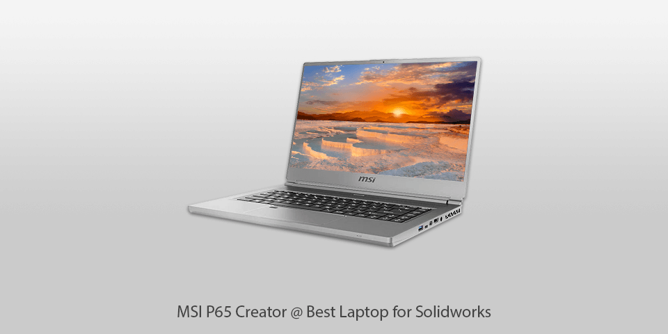 laptop for solidworks msi