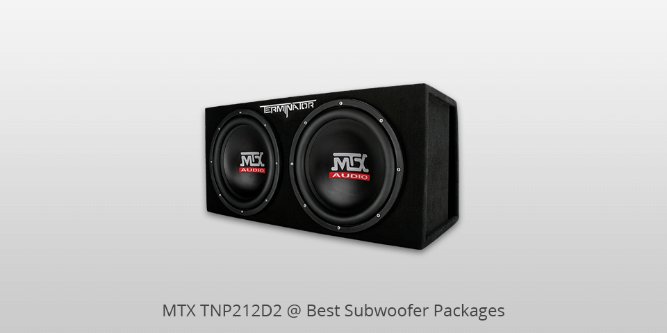 mtx audio tnp212d2 subwoofer packages