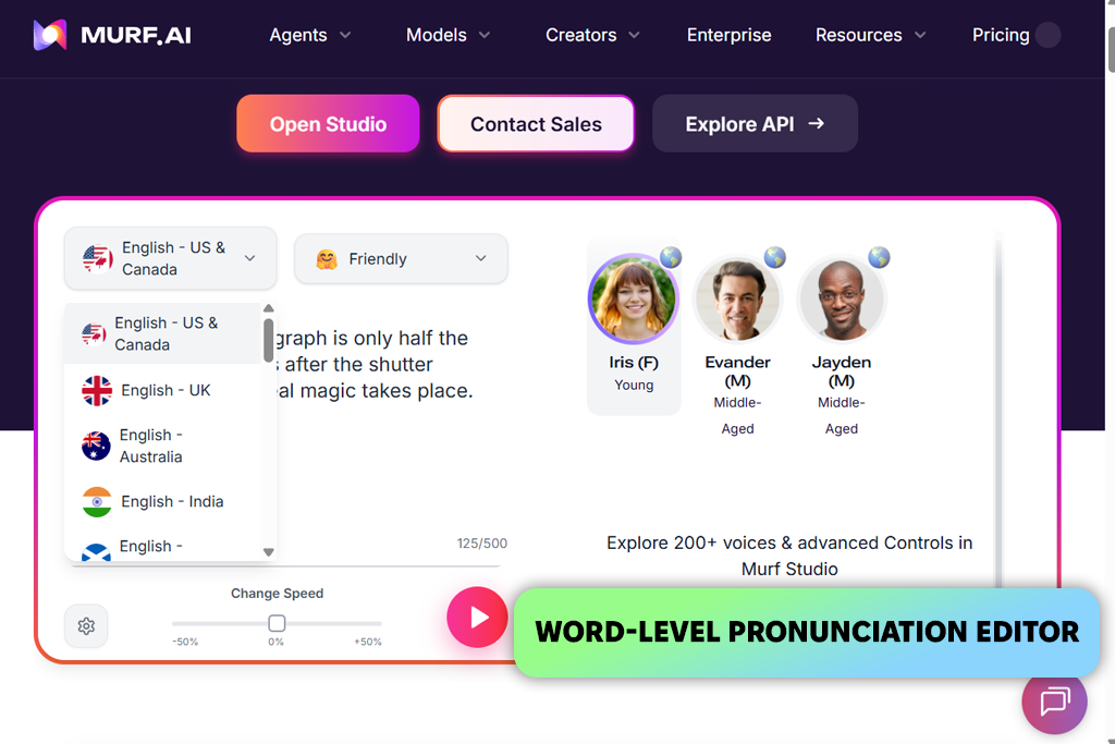 murf ai accent generator