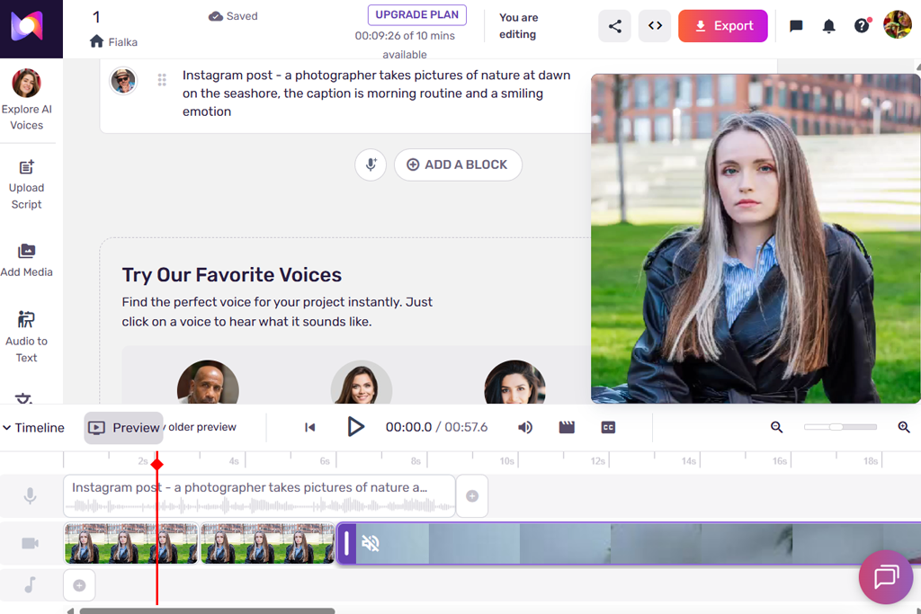 murf ai tool for content creation