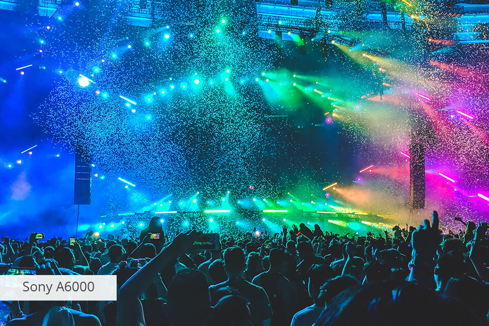 music video camera sony a6000