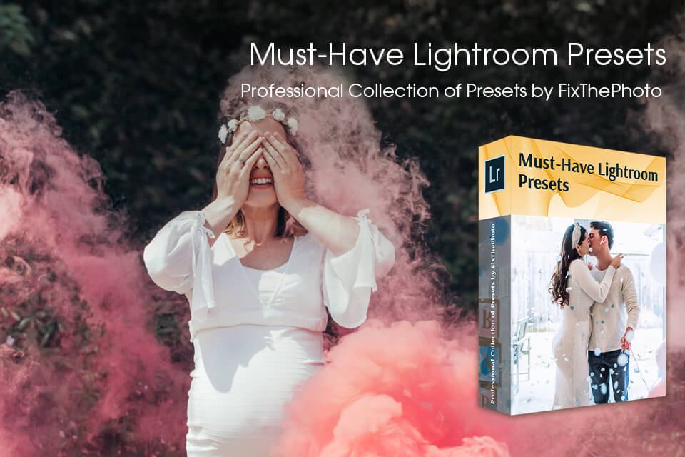 must have lightroom presets for gender reveal photoshoot