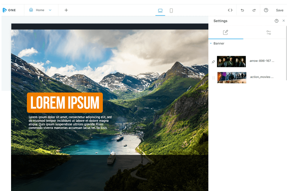 muvi branded website