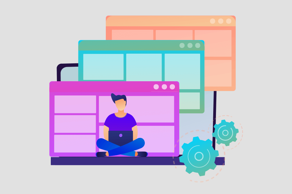 my codeless website interface