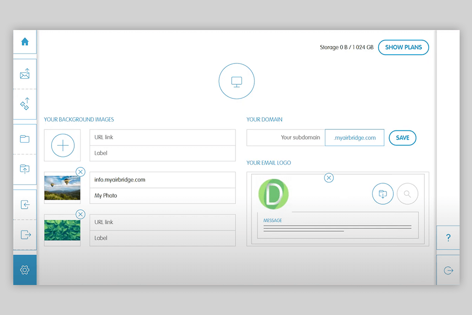 myairbridge software image preview