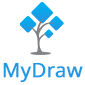mydraw free genogram maker logo