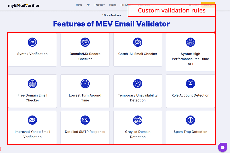 myemailverifier feature
