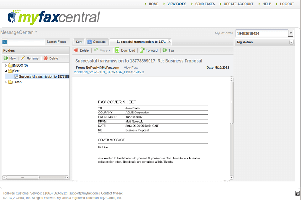 accessline fax upload software download