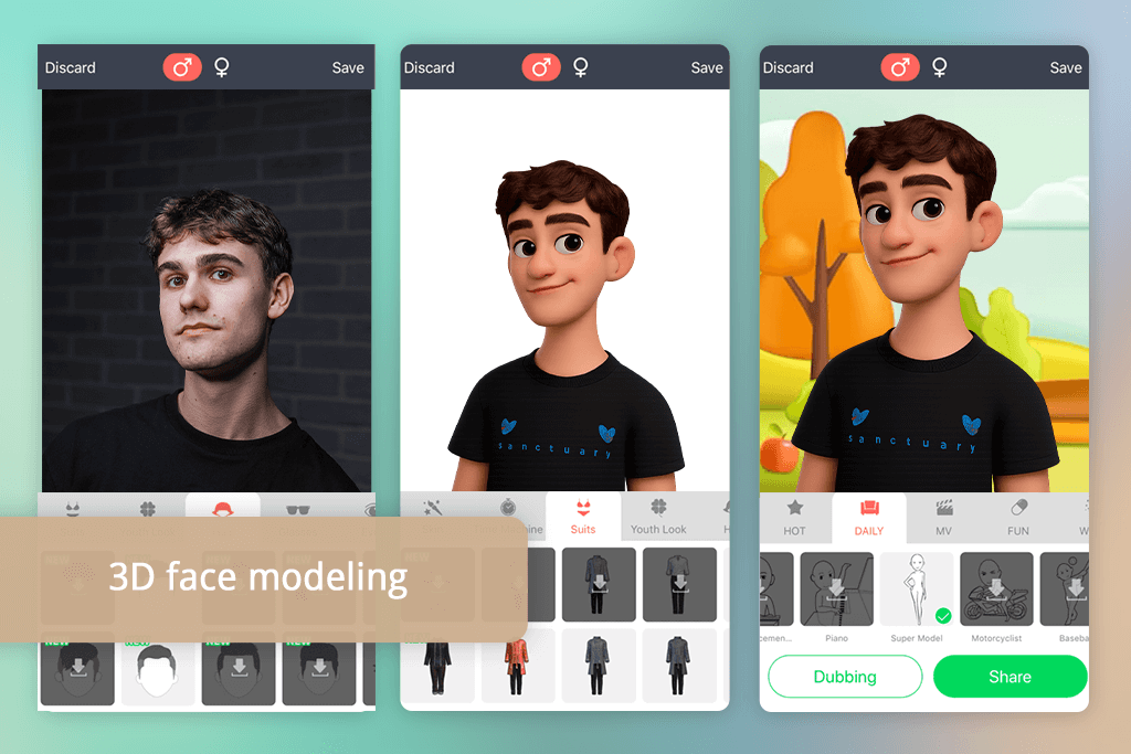 myidol 3d avatar app