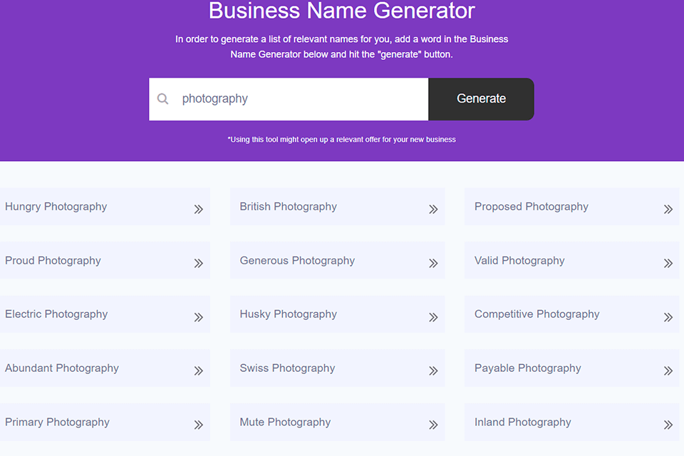 name fatso generator