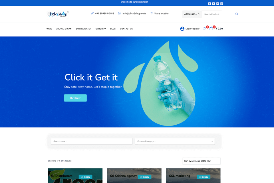 nandha infotech website design