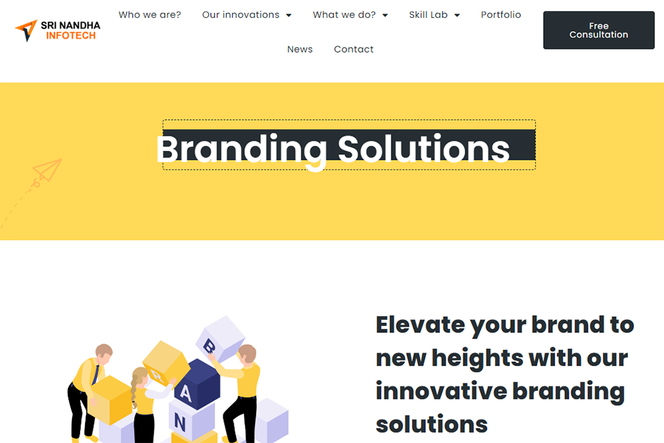 nandhainfotech branding agency in coimbatore services image