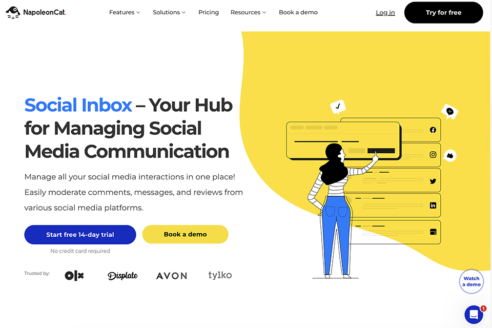 napoleoncat conversational marketing platform