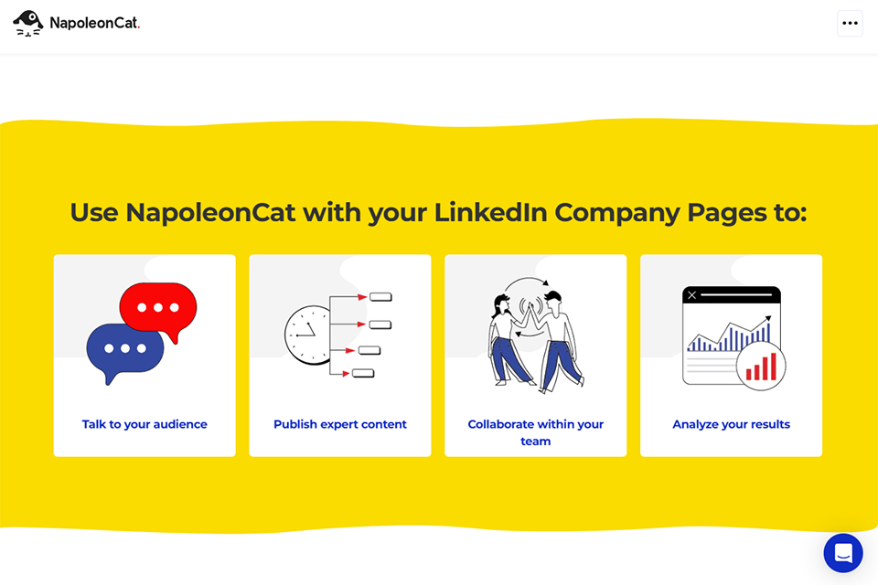 napoleoncat linkedin automation tool
