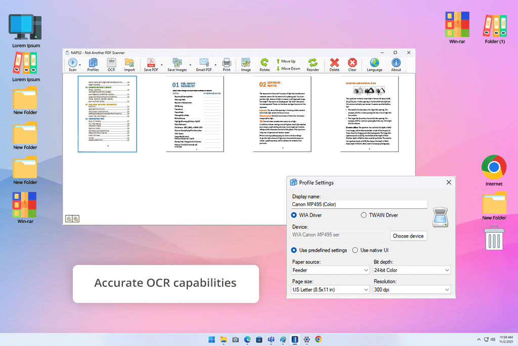 naps2 document scanning software