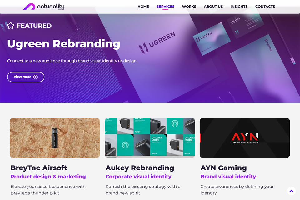 naturality io graphic design agency